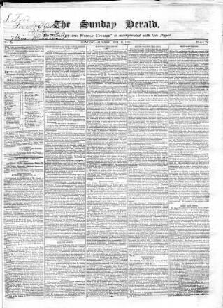 cover page of Colonist and Commercial Weekly Advertiser published on May 15, 1825